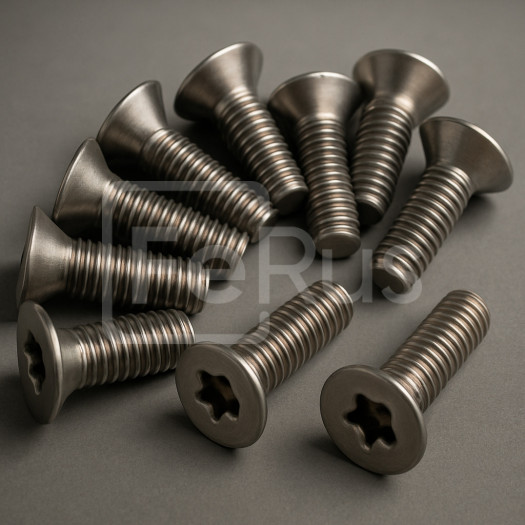 Винт титановый М6х25 ВТ16 ОСТ 1 00552-72