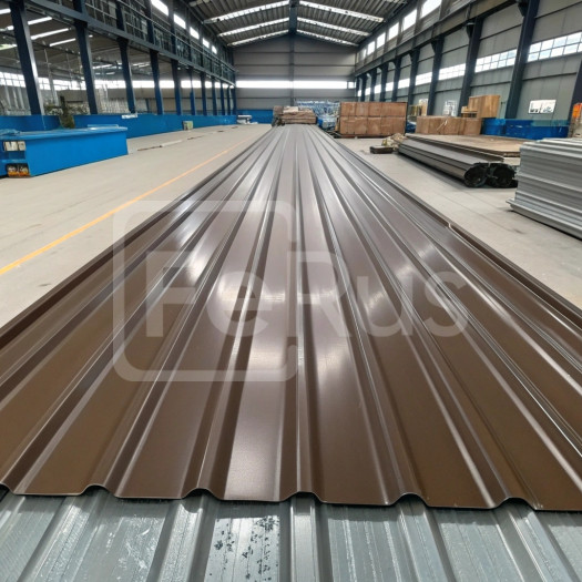 Профнастил С8 полиэстер (Zn100-180) 0,35х1150х800 мм, RAL 8019