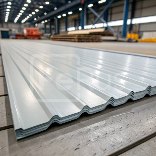 Профнастил С8 полиэстер (Zn100-180) 0,55х1150х800 мм, RAL 9002