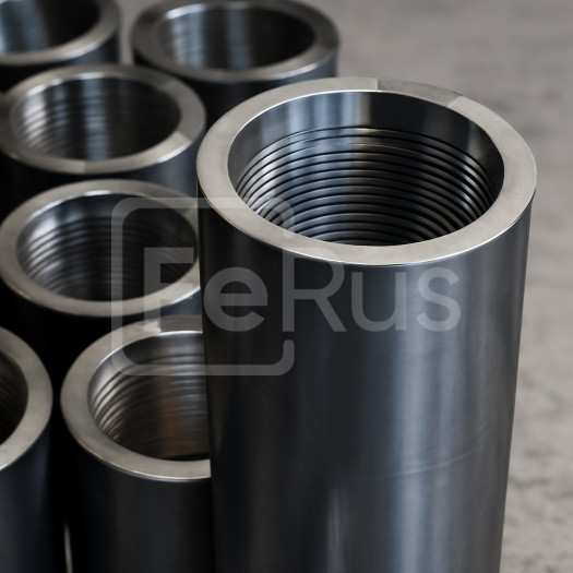 Муфта НКТ для гладкой трубы 42,2 мм 38Х2МЮА ГОСТ Р 52203-2004