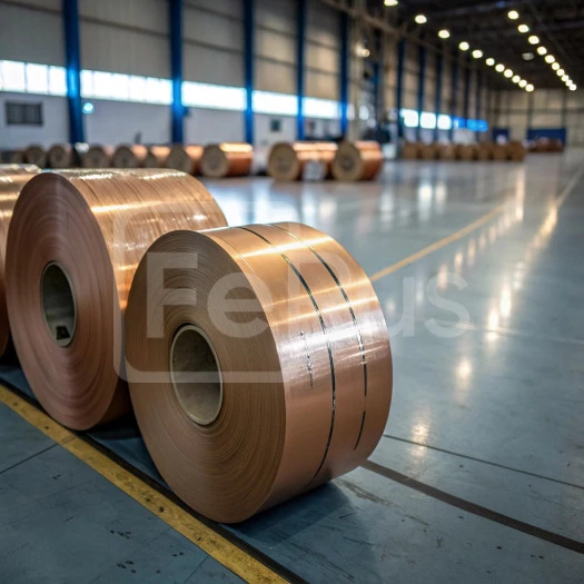 Лента бронзовая электросварная 0,08х250 мм БрБ2 ГОСТ 1789-2013